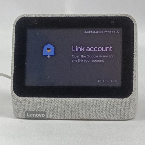 Lenovo smart clock - smart,
